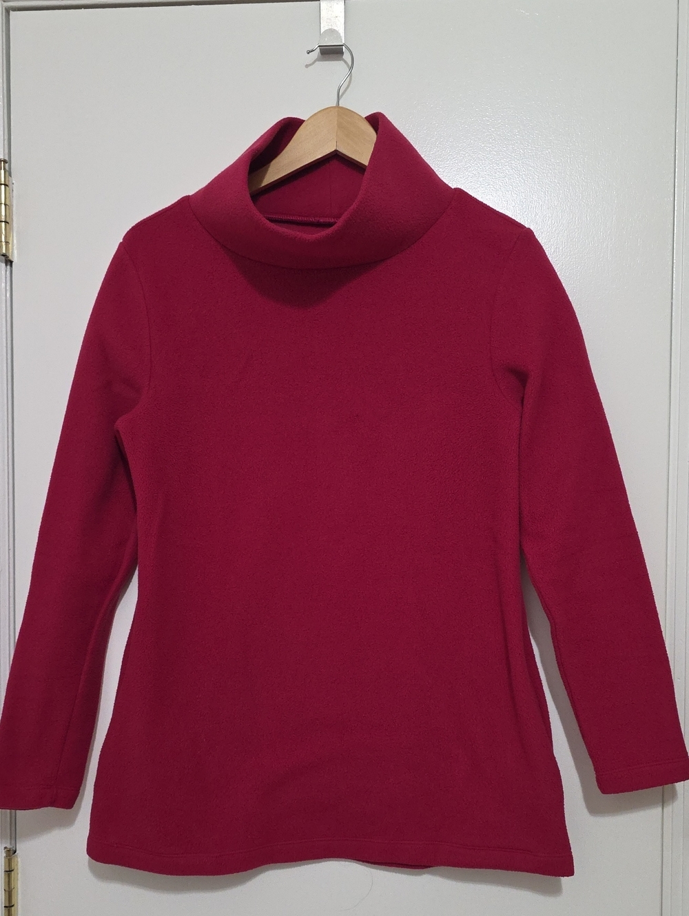 Dudley Stephens Cobble Hill Turtleneck – Hot Pink S